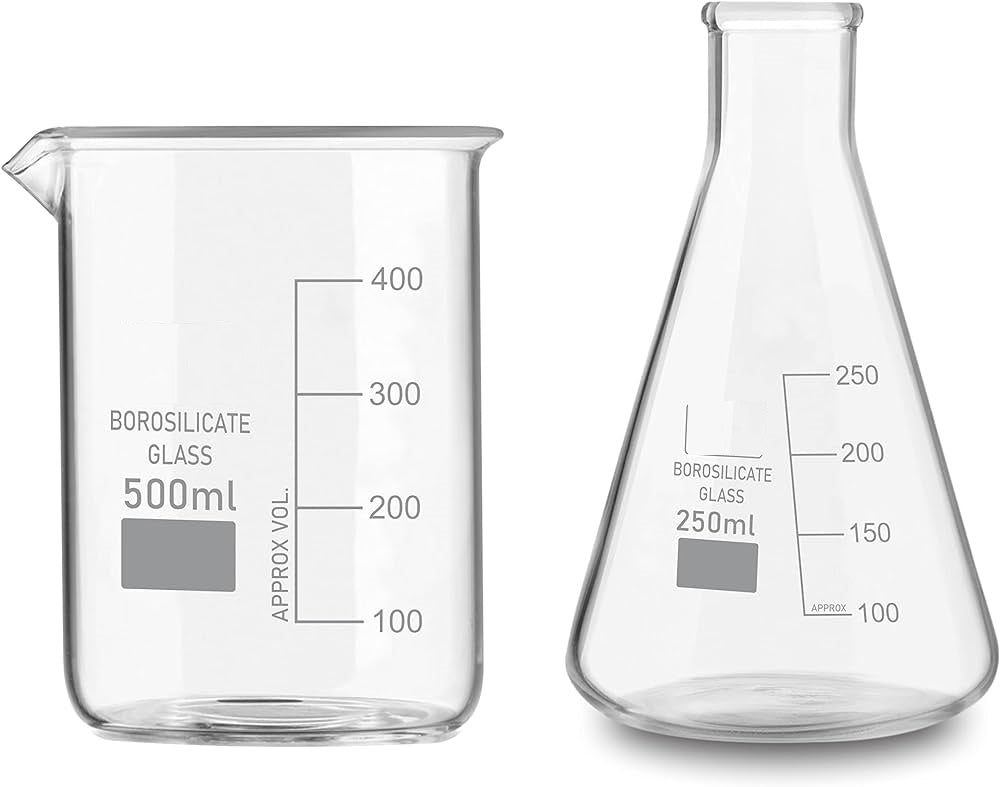 Laboratory Beakers and Flasks from Labmart.in