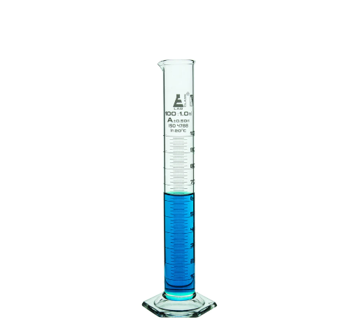 Measuring Cylinder Hexagonal Base